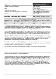 Scale of maps in applications for development consent for offshore nationally significant infrastructure - impact assessment