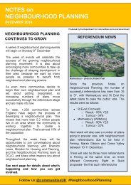 Notes on neighbourhood planning. Edition 12