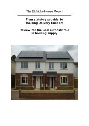 Elphicke-House report. From statutory provider to housing delivery enabler: review into the local authority role in housing supply