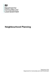 Neighbourhood planning