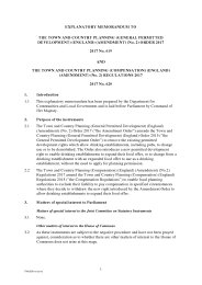 Town and country planning (general permitted development) (England) (amendment) (no.2) order 2017. SI 2017/619 and Town and country planning (compensation) (England) (amendment) (no.2) regulations 2017. SI 2017/620