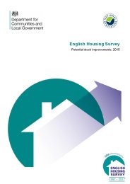 English housing survey - potential stock improvements, 2015