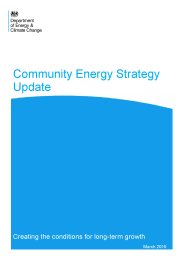Community energy strategy - update