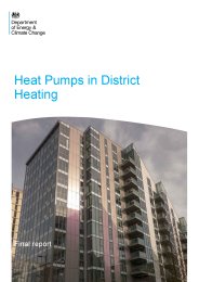 Heat pumps in district heating. Final report