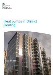 Heat pumps in district heating. Case studies
