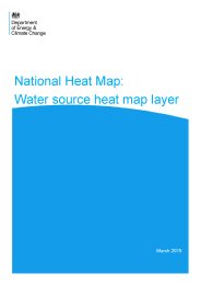 National heat map: water source heat map layer