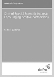 Sites of special scientific interest: encouraging positive partnerships - code of guidance
