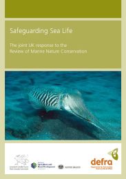 Safeguarding sea life - the joint UK response to the review of marine nature conservation