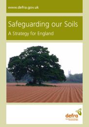 Safeguarding our soils - a strategy for England