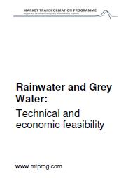 Rainwater and grey water: technical and economic feasibility (Withdrawn)