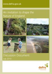 Invitation to shape the nature of England