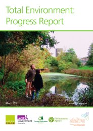 Total environment - progress report