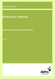 Biodiversity offsetting - guiding principles for biodiversity offsetting