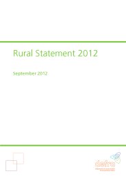Rural statement 2012