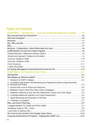 Local air quality management - technical guidance (PG16) (draft)