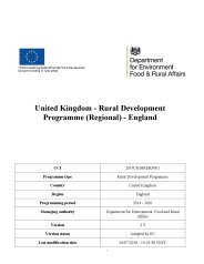 United Kingdom - rural development programme (regional) - England