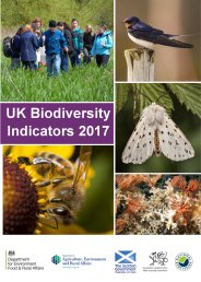 UK biodiversity indicators 2017