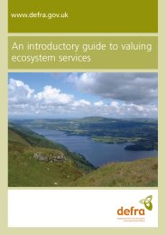 Introductory guide to valuing ecosystem services