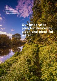 Our integrated plan for delivering clean and plentiful water