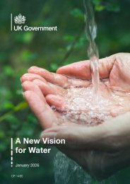 New vision for water