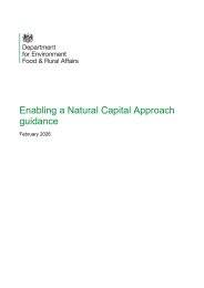 Enabling a natural capital approach guidance