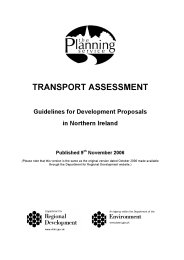 Transport assessment - guidelines for development proposals in Northern Ireland (revised October 2019)
