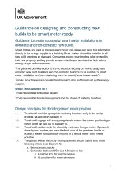Guidance on designing and constructing new builds to be smart-meter-ready