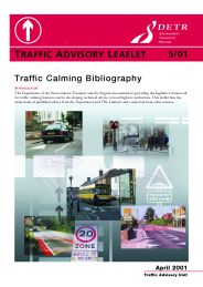 Traffic calming bibliography