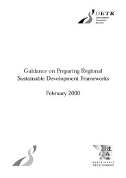 Guidance on preparing regional sustainable development frameworks