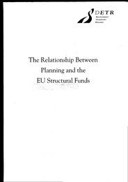 Relationship between planning and the EU structural funds