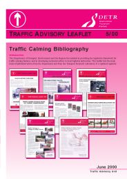 Traffic calming bibliography