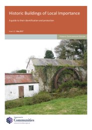 Historic buildings of local importance - a guide to their identification and protection