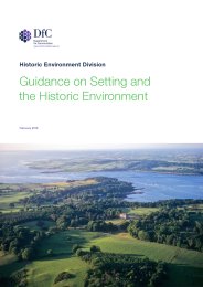 Guidance on setting and the historic environment