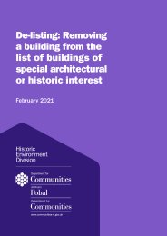 De-listing: removing a building from the list of buildings of special architectural or historic interest