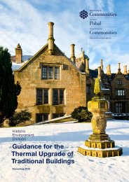 Guidance for the thermal upgrade of traditional buildings