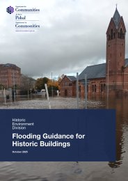 Flooding guidance for historic buildings