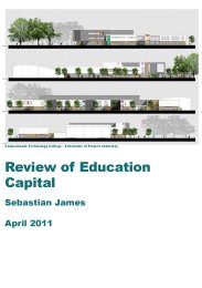 Review of education capital