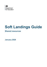 Soft landings guide. Shared resources