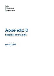 Appendix C - Regional boundaries