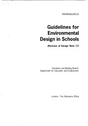 Guidelines For Environmental Design In Schools - The Construction ...