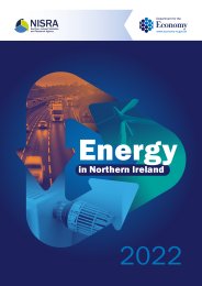Energy in Northern Ireland 2022