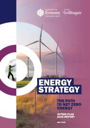 Energy strategy. The path to net zero energy. Action plan 2025 report