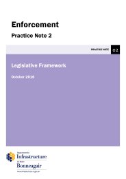 Legislative framework