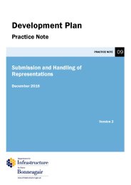 Submission and handling of representations
