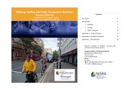 Walking, cycling and public transport in Northern Ireland 2017/18