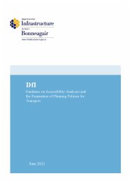 Guidance on accessibility analyses and the preparation of planning policies for transport