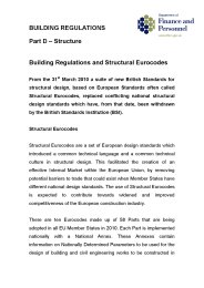 Building Regulations - Part D - Structure - Building Regulations and Structural Eurocodes