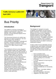 Bus priority