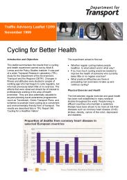 Cycling for better health