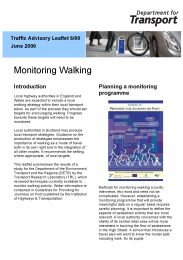 Monitoring walking